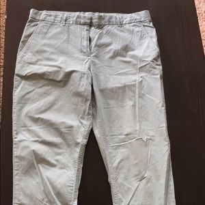 Gap Khakis - ocean teal color.